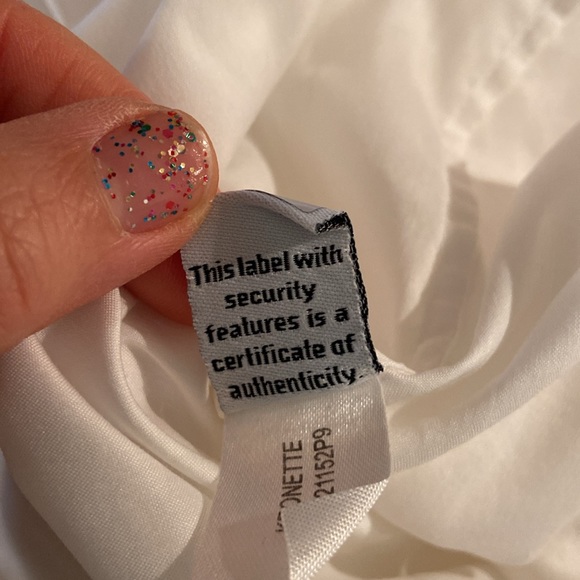 Diane von Furstenberg women’s white wrap blouse, size 0 - Picture 9 of 10